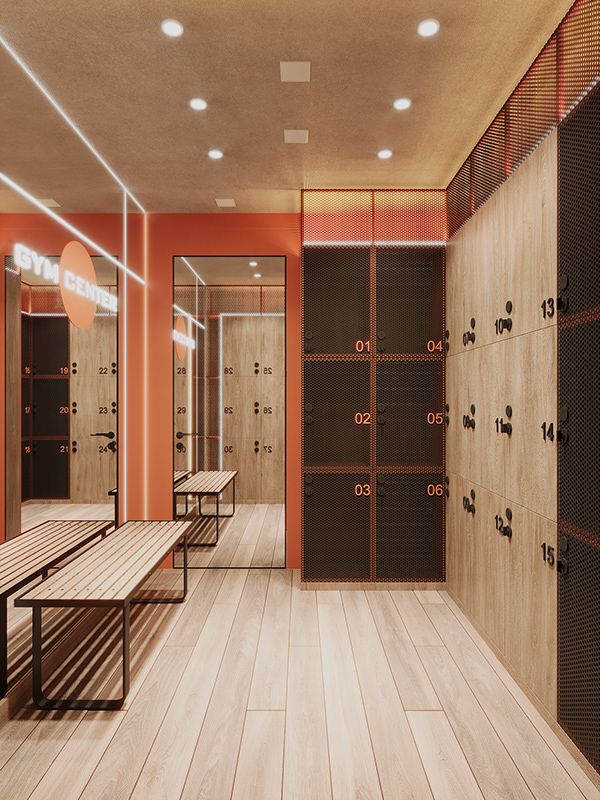 Showers and Locker Rooms